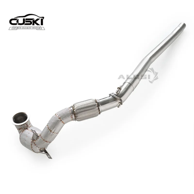 Customizable Automotive Downpipes Are Suitable for Volkswagen Arteon quattro 2.0T 2013-2018 performance Exhaust Modification
