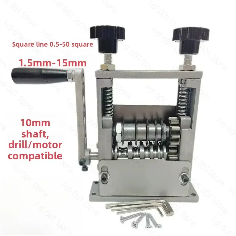 Wire Stripping Machine Scrap Copper Wire Household Wire Stripper Mini 6 Hole 5 Blade Cable Stripping Machine Cable Peeling Tool