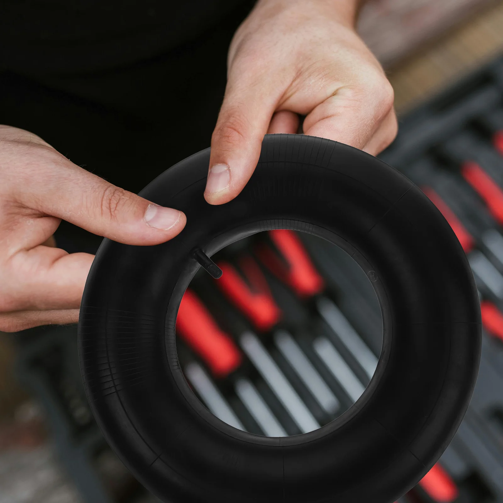 

Lawn Mower Tire Replacement Inner Tube 16x6.50-8 Rubber Thick Durable Lawn Mower Inner Tube Versatile Use 16x6.50-8 Tire