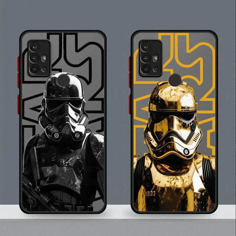 Star Mandalorians W-Wars for Xiaomi Redmi 12 5G 10C 12C 9 10 9A 9T 9C A1 A2 Plus K40 Pro Shockproof Matte Cover Cases Phone Case