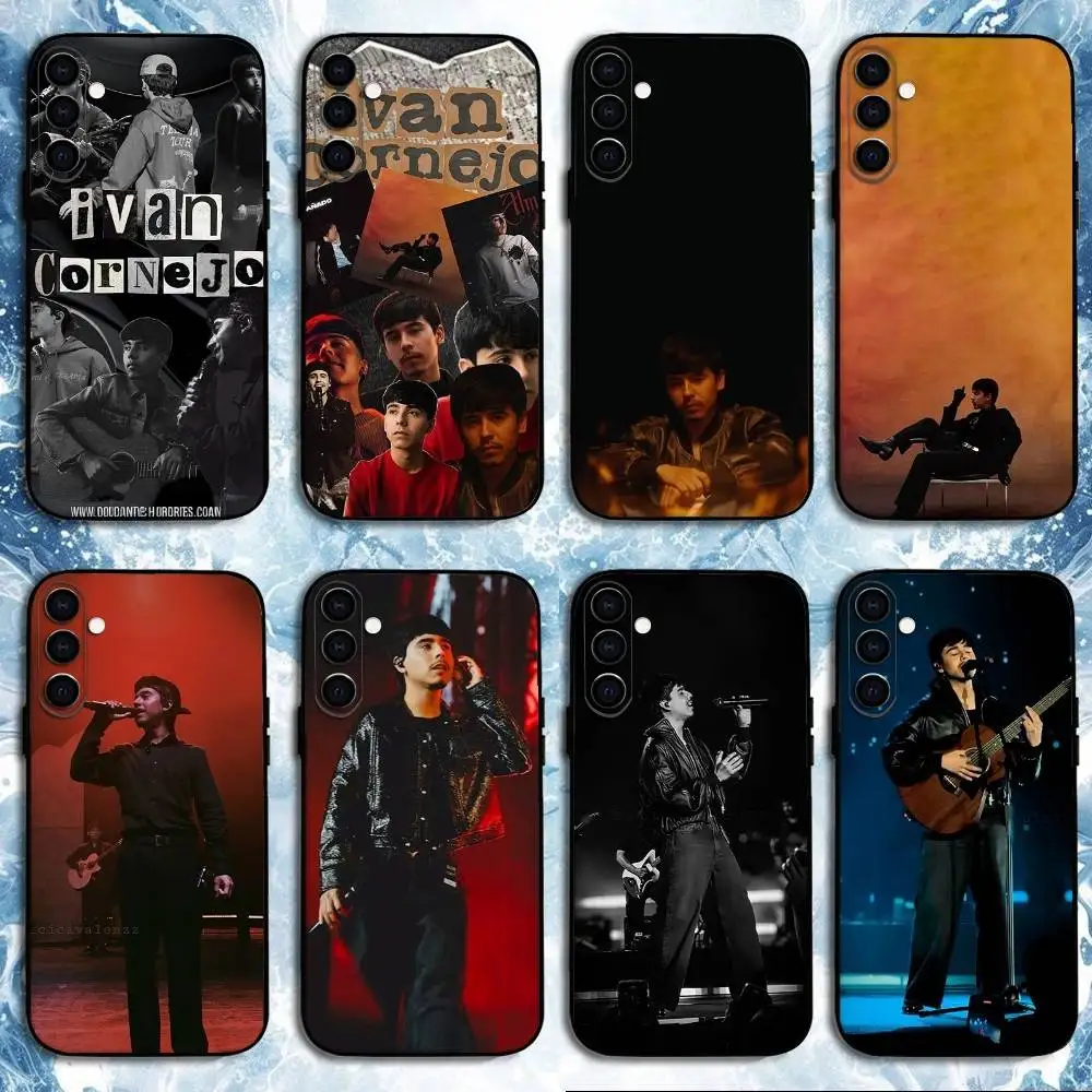 

I-Ivan Cornejo Rapper Phone Case For Samsung Galaxy A73,A72,A71,A70,A53,A52,A51,Others Soft Black Shell