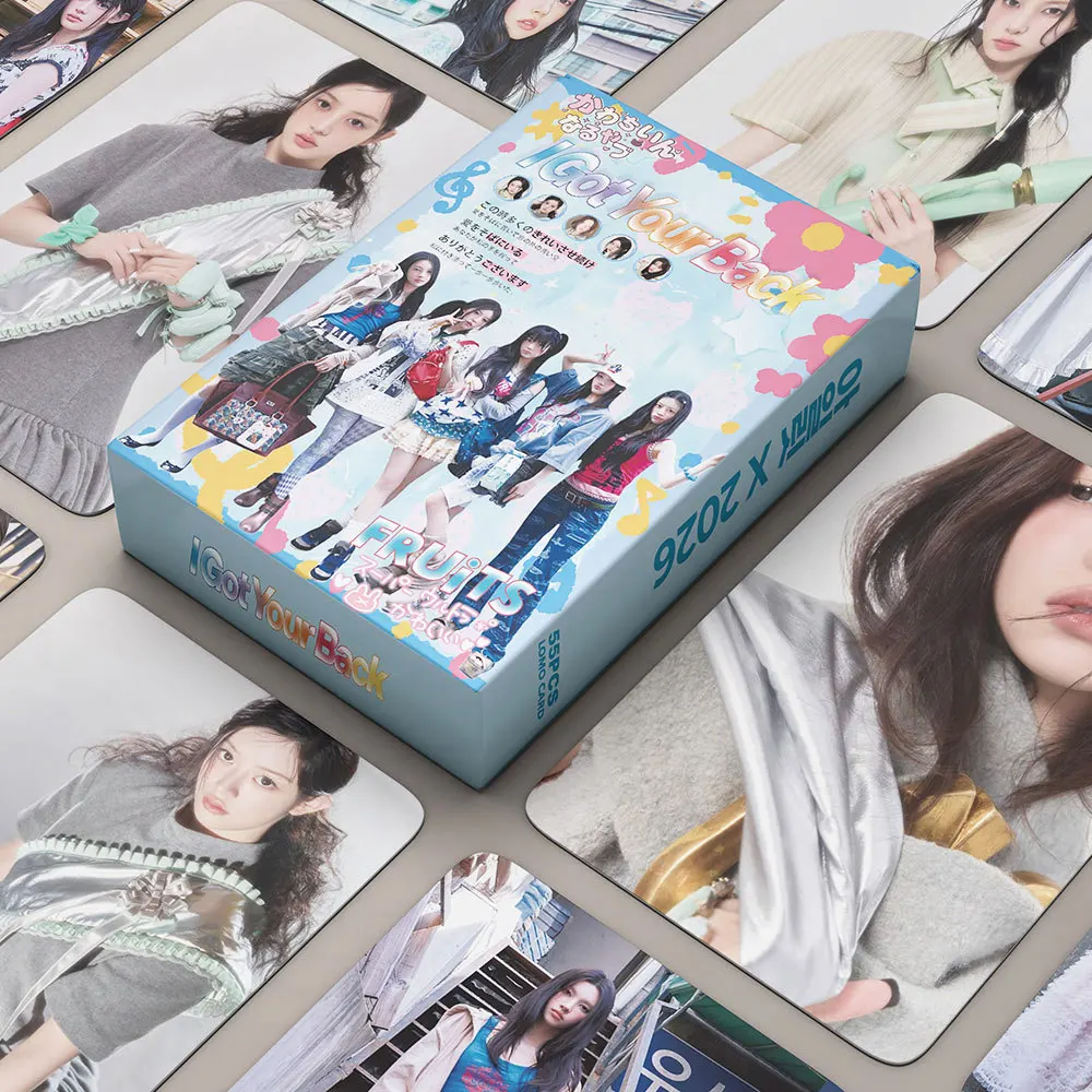 55CS Single ALbum I Got Your Back Mini LOMO Card Photocards HD Fans Collection Cards Decorative Present Gifts
