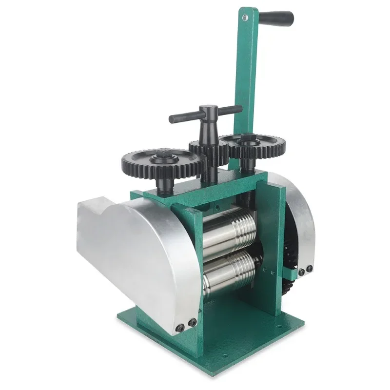 Manual tablet press, semi-circular full-smooth surface, gold and silver jewelry gold tools