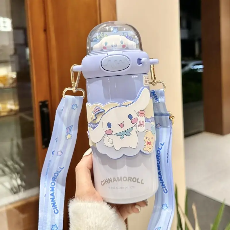

Sanrio Hello Kitty Kuromi My Melody Cinnamoroll чашка для холодных напитков хит-продукт новый продукт мультфильм портативный большой емкости на открытом воздухе