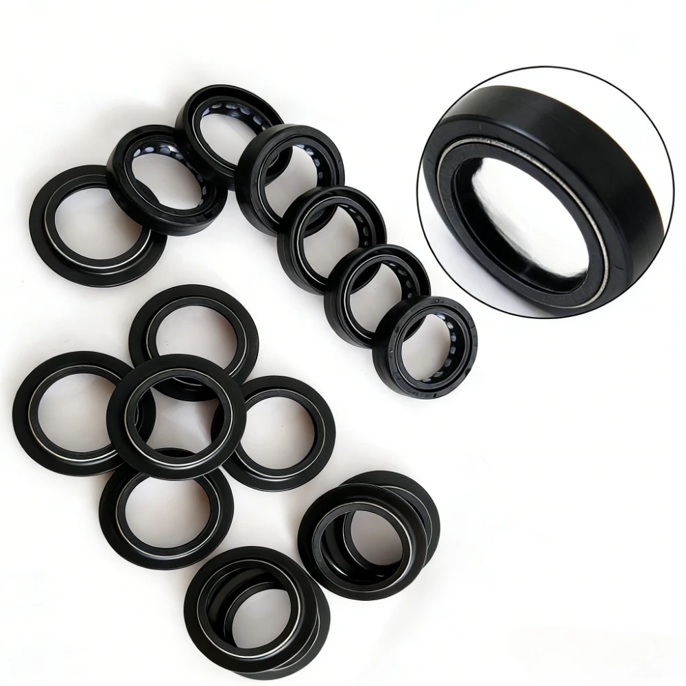 

2pc/4/8/16pc 45*57*11 mm 45 57 11 Front Fork Damper Oil Seal Dust Seal For KAWASAKI Vulcan 1700 VN1700A Voyager VN1700B 45X57X11