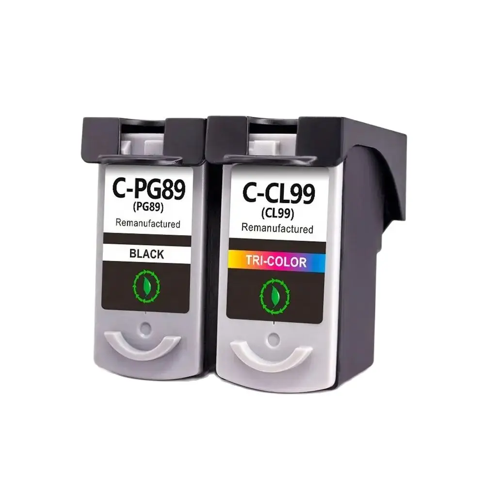 

PG89 PG 89 CL99 CL 99 Premium Color Remanufactured Inkjet Ink Cartridge For Canon E560 Printer