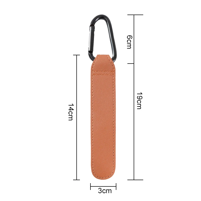 vvocci 1/2pcs PU Leather Baby Bag Stroller Hook Pram Cart Organizer 360 Degree Rotatable Hook High-quality Crochet Stroller