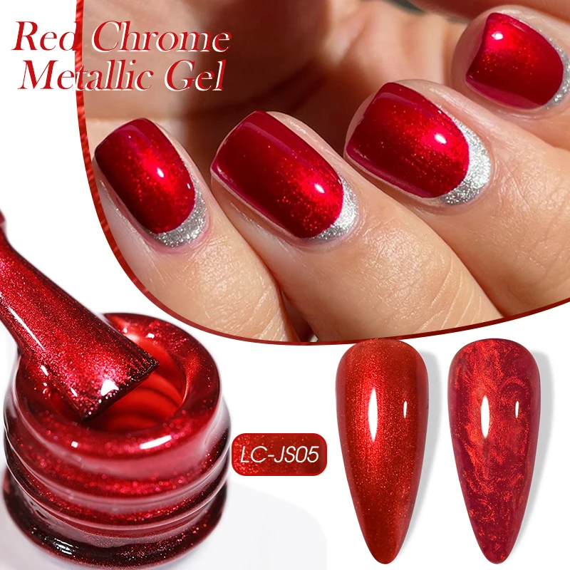 LILYCUTE 7ML Helder Roze Fluorescerende Fonkelende Gel Nagellak Neon Seies Kleurrijke Stralende Glitter Manicure Nail Art UV Gel
