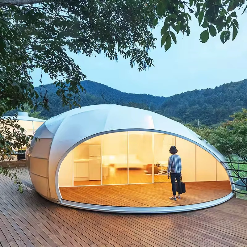 Luxury Vacation Camping Hotel Outdoor Seaside Wind-resistant Tents Camping