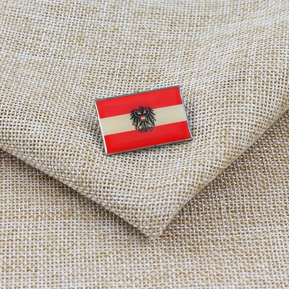 Austria flag pin German empire eagle shield brooch Austrian national emblem badge men shirt accessories jewelry patriotic gift