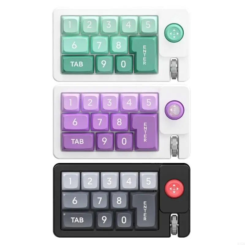 H37B K810 Customizable Keypad Mechanical Keyboard Featuring Hot Swappable Keys