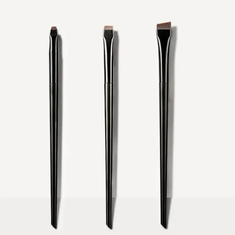 Pennello per sopracciglia Pennello per eyeliner Pennello per sopracciglia professionale piccolo angolato Pennello per contorno sopracciglia Pennello per eyeliner fine Strumenti per il trucco