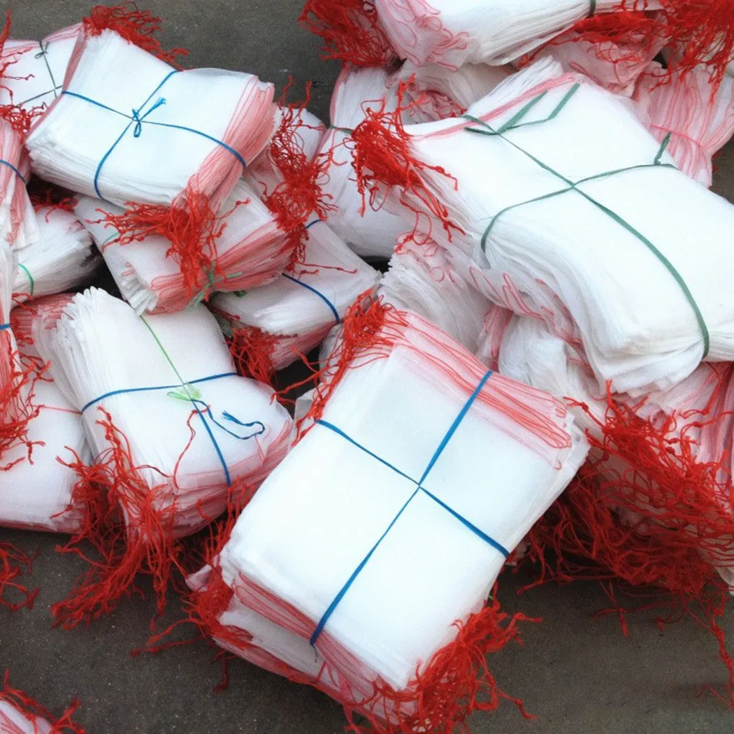 Fruit Protect Net Bag Garden Plant Mesh Anti Insect Fly Bird Monkey  Protect  Harvest Breathable With A Rope Garden Supplies