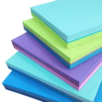 Almohadilla de equilibrio de Yoga de Color contrastante, 40x33x6cm, almohadilla de ejercicio antideslizante de TPE suave, tablón de Pilates, estera de entrenamiento físico