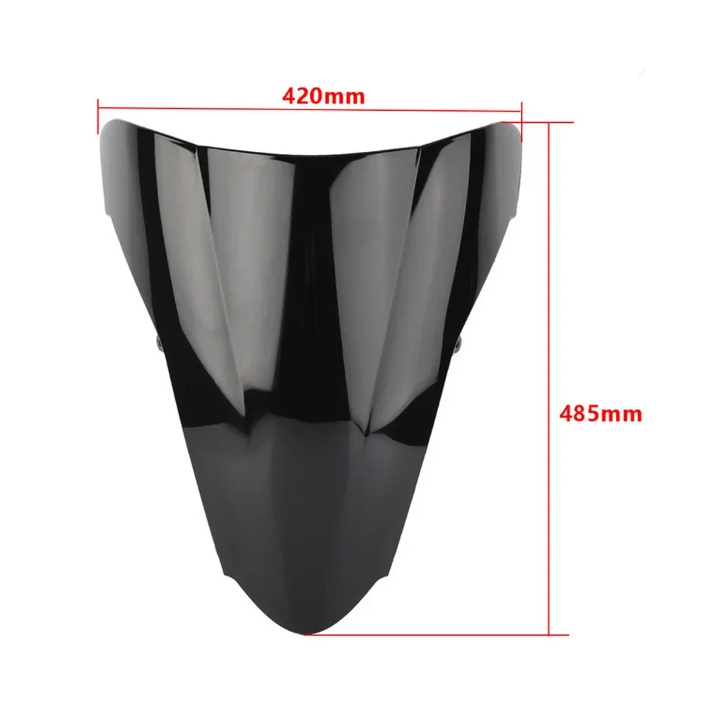 For Honda Motorcycle Double Bubble Windshield Deflector Protector Wind Screen VFR800 VFR 800 2002-2012 2003 2004 2005 2006 2007