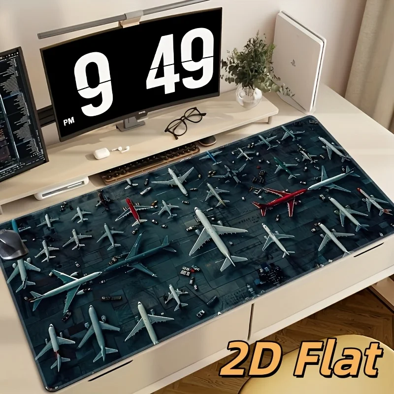 

Качественный коврик для мыши, минималистичный настольный коврик с мягкой тканевой поверхностью, противоскользящая резиновая основа для дома, офиса, ПК, ноутбука, работы, идеальный игровой коврик для стола