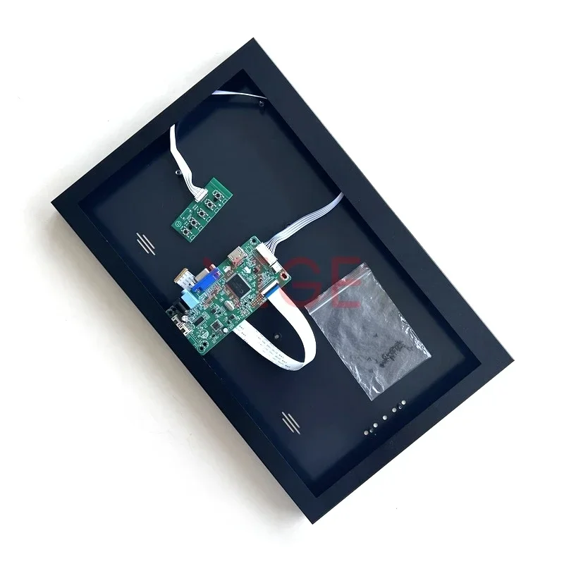 

Fit LTN133AT17 B133XTN01 Metal Case&Driver Controller Card Portable Screen EDP-30 Pin DIY Kit HDMI-Compatible VGA 1366*768 13.3"