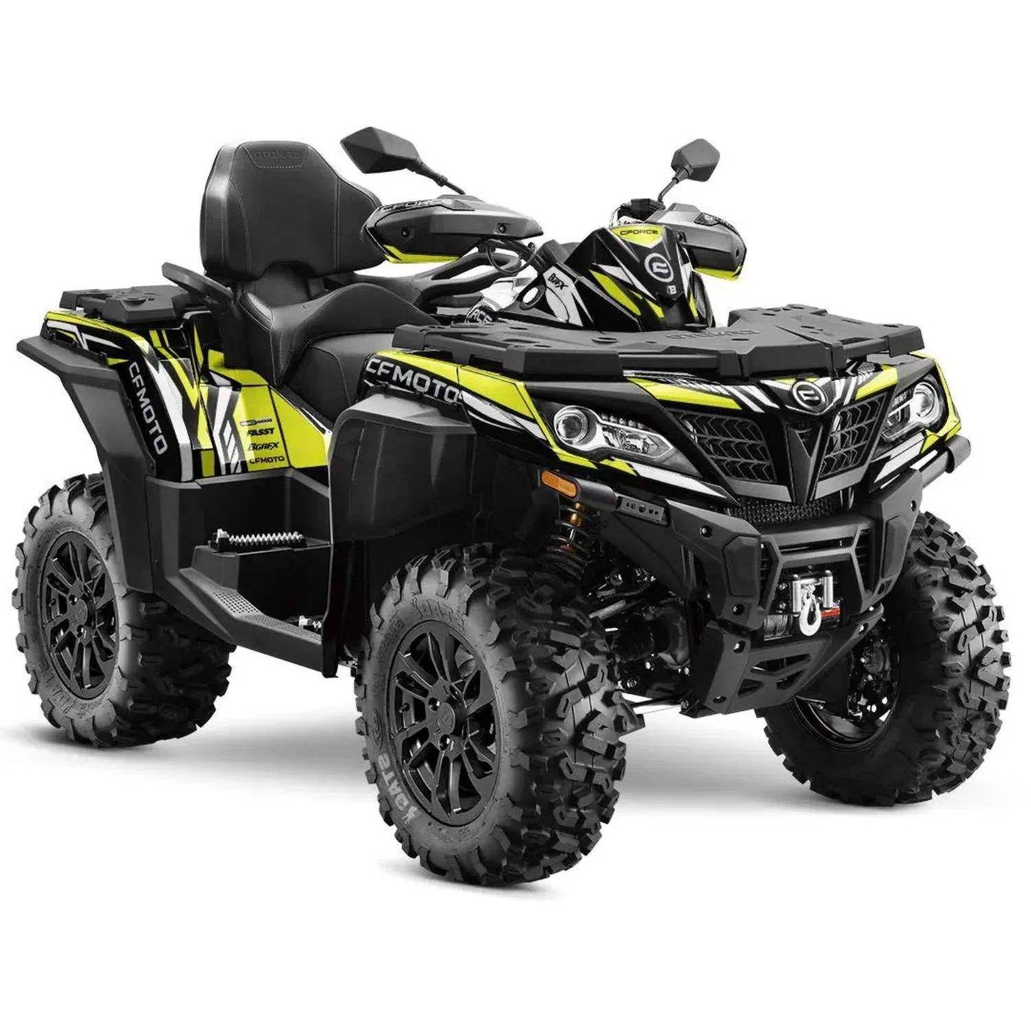 Body Fairing Sticker Decal Protective Quads / Atv 4x4 Full Graphic Kit For CFMOTO CFORCE 800 850 1000 2018-2023 G2 Design-17