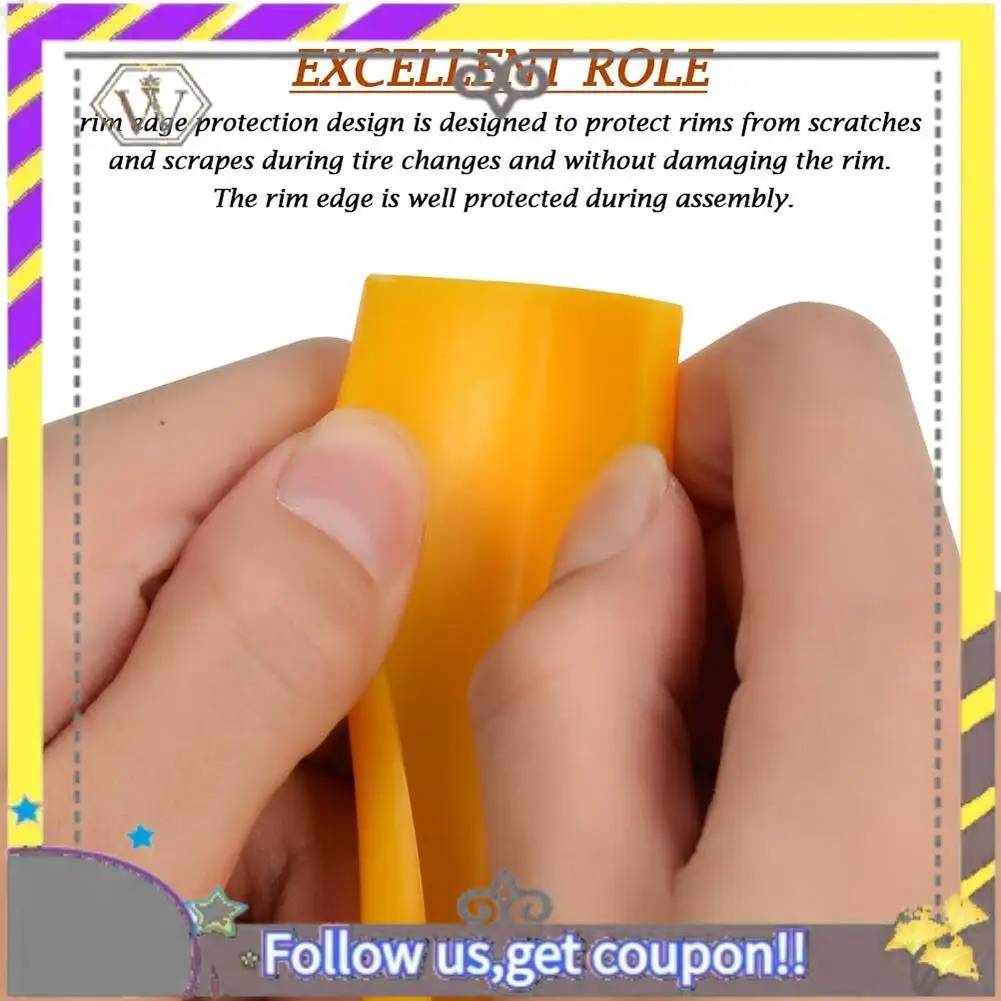 

ABXV-Wheel Changing Tool, 6Pcs Tire Changer Guard Rim Protector Tire Wheel Changing Rim Saver For Car Motorcycle Bike