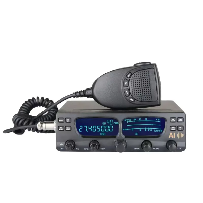 AI шумоподавление CB AM FM SSB LSB USB PA 27 МГц автомобильное морское мобильное радио рация