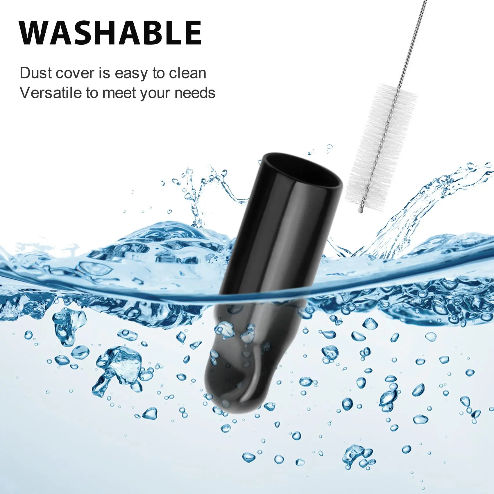 J1UL1N 22 Pieces Draft Beer Tap Cover Beer Tap Cleaning Brush 20 Pieces Beer Faucet Keg Caps Rubber Tap Soother Sanitary Cover