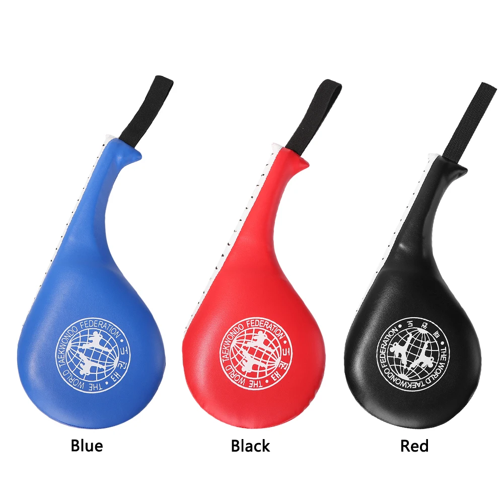 Taekwondo Boxing Training Pads Equipment Karate Punch MMA PU Rebound Sponge Pads Elastic Wristband Muay Thai Target