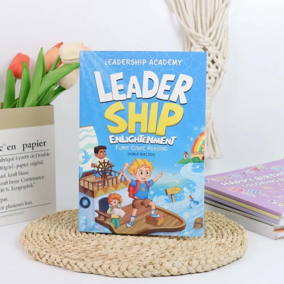 Leadership Comic Practice Book | Improve Communication & Sense of Responsibility | Shape Outstanding Leadership