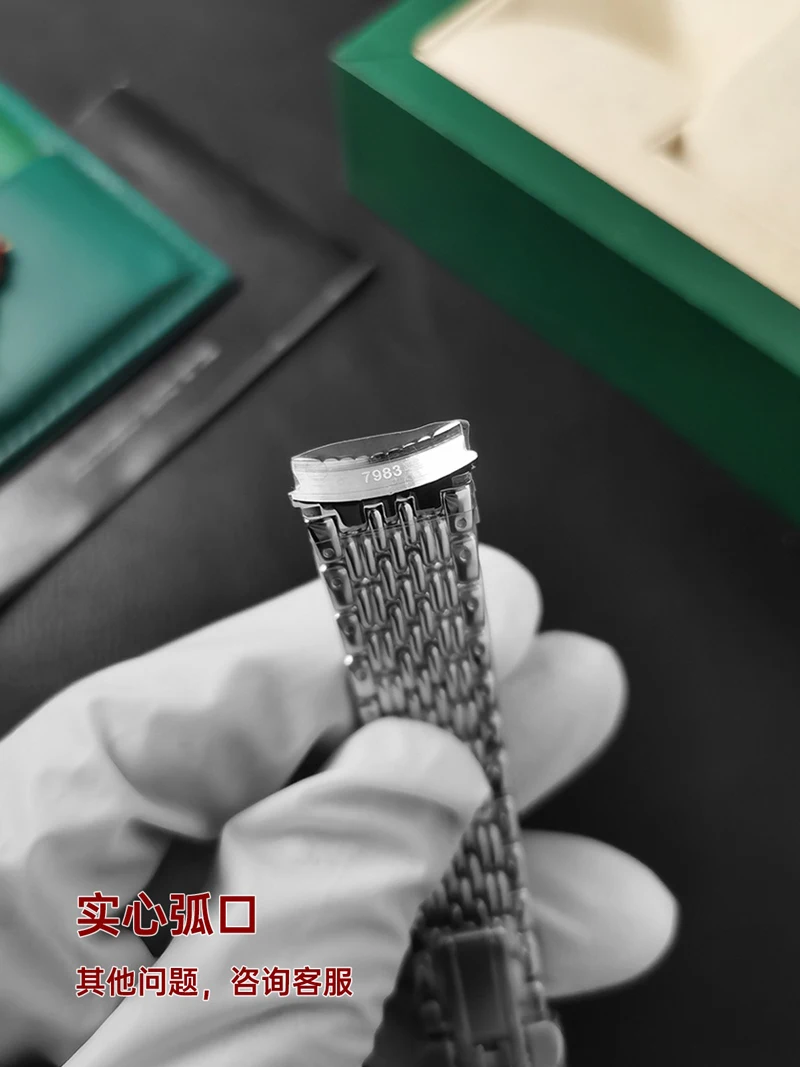 Fuyijia-カップル用ステンレススチールストラップ,オリジナルの時計バンド,湾曲したインターフェイス,バタフライバックル,l4.760,20mm, 18mm, 13mm