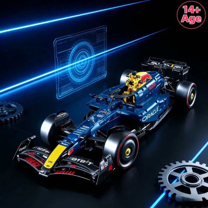 

New 42206 Technical Mechanical 1639pcs RB20 Formula Racing Assembly Building Block Model Set Adult Boy Kids Birthday Gift