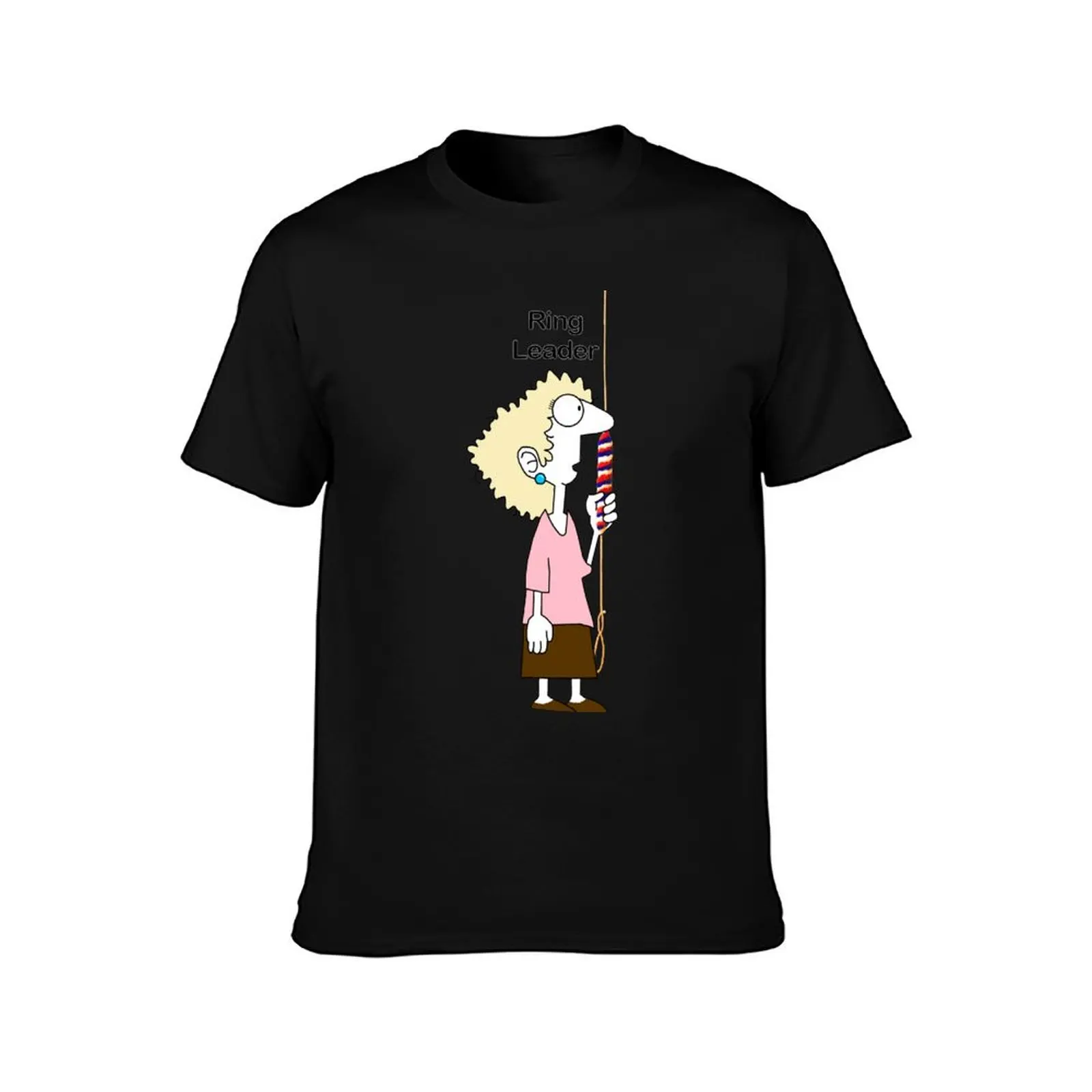 Bell Ringing Ring Leader T-Shirt Basic Breathable Solid Color T-Shirt
