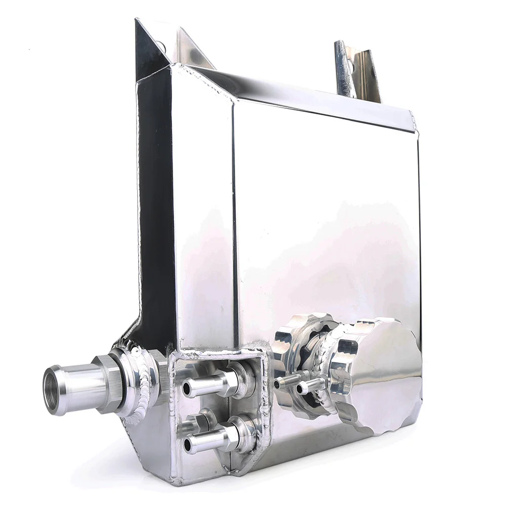 Polished Coolant Overflow Tank, Reservoir Tank Kit for   Falcon BA-BF 6CYL V8 XR6 XR8 FPV Vehicles