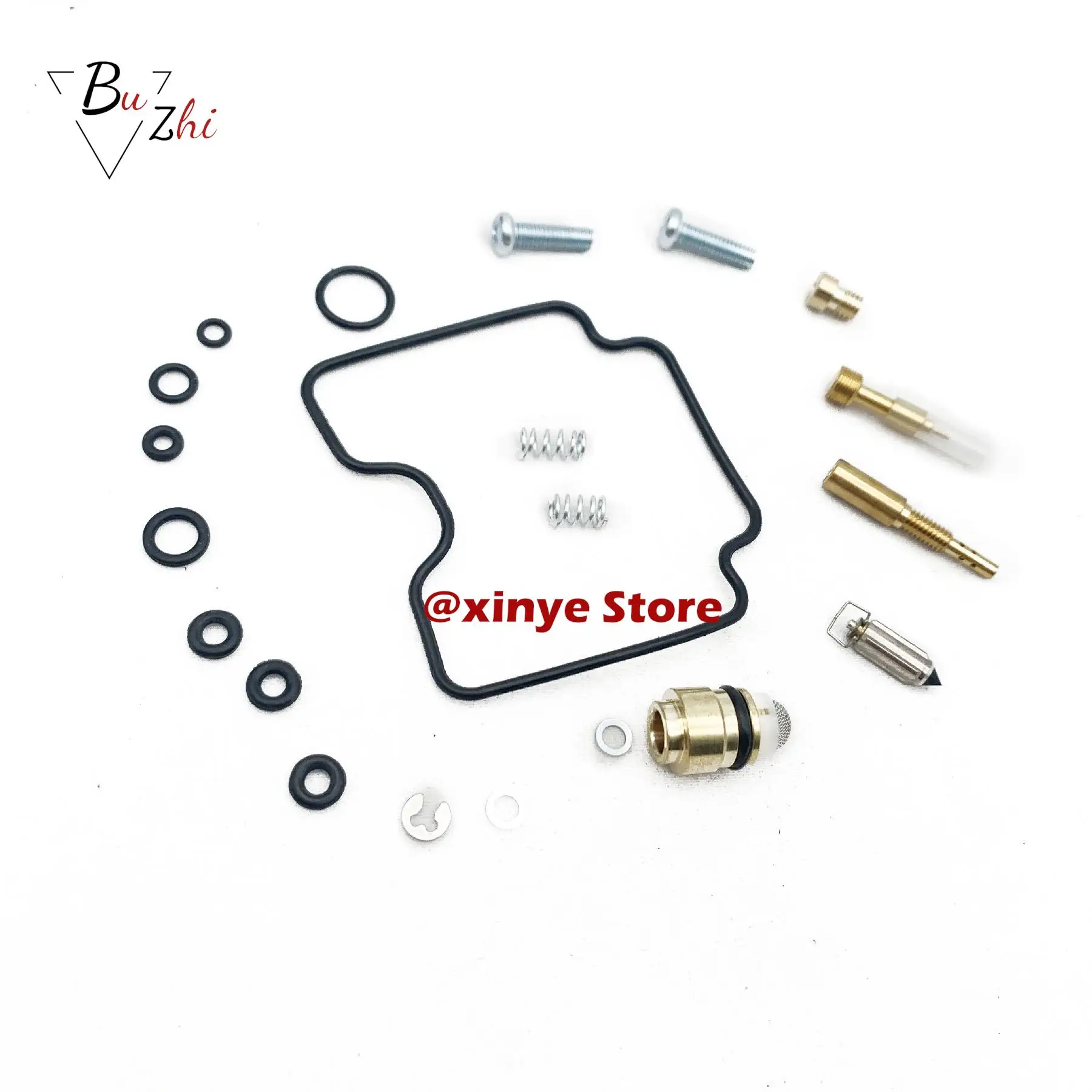 Motorcycle engine carburetor repair kit floating needle seat gasket parts for  XVS 1100 XVS1100 Drag Star 1999-2009