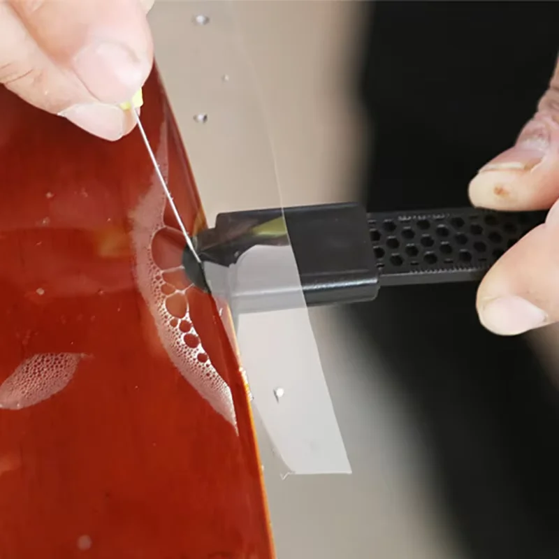 Professional Edge Trim Tool For Desktop Transparent Protective Film Furniture Vinyl Wrap Application DIY Hand Cutting Accessory