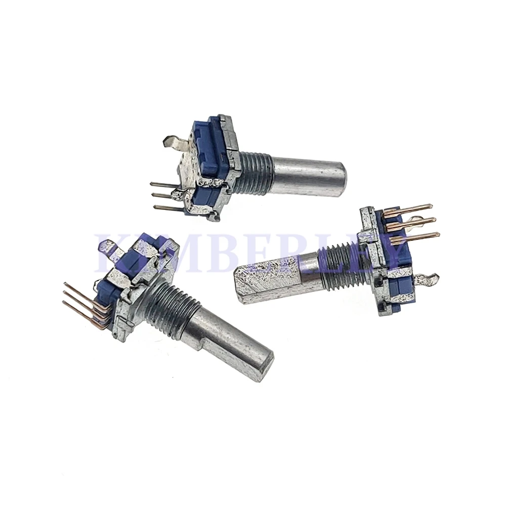 2 Piece EC11 Infinite Rotary Encoder Without Switch 30 Positions 15 Pulses Shaft Length Including Thread 20MM