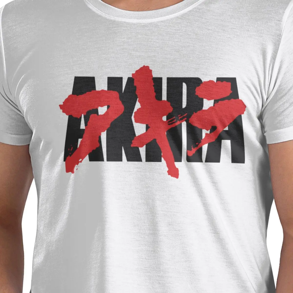 Men Women T-Shirts Bloody Akira Novelty Pure Cotton Tees Short Sleeve Japanese Anime Manga T Shirts Crew Neck Clothes Gift Idea