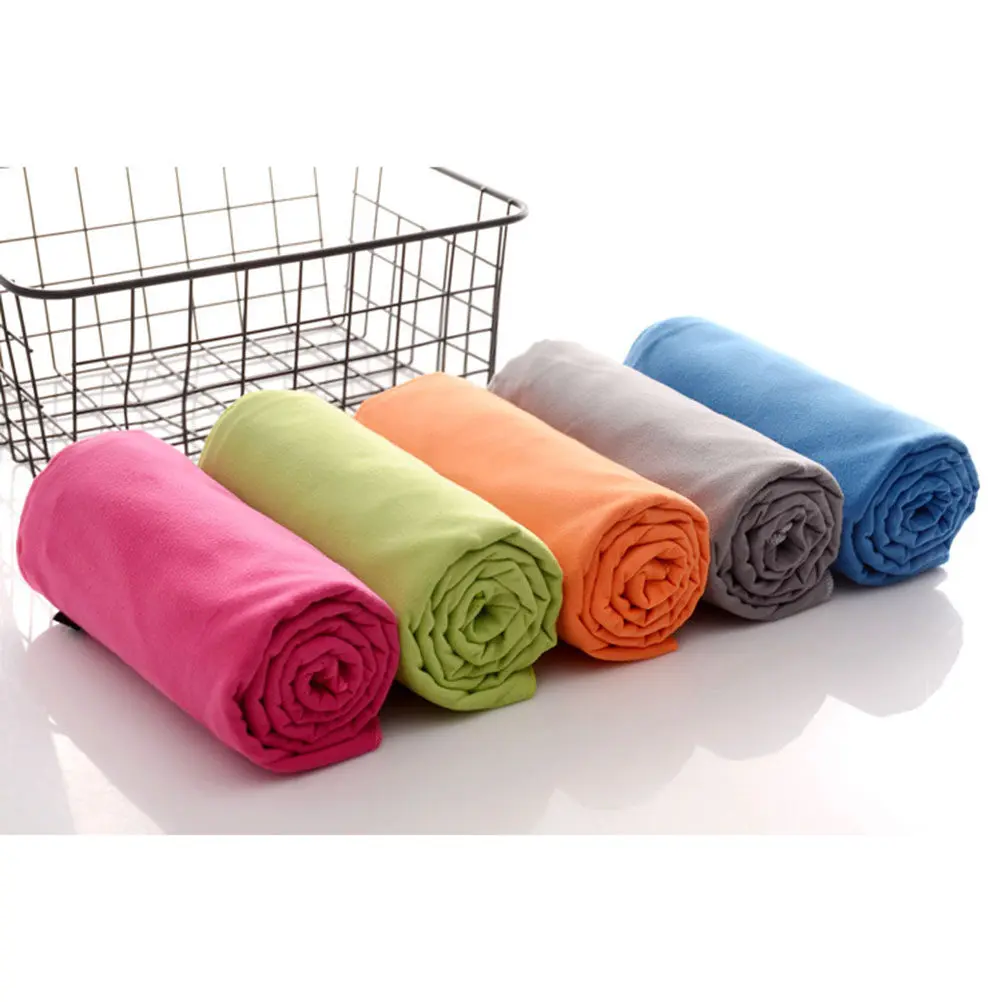 Super Thin Quick Dry Cooling Towel Microfiber Sports Towel for Gym Running Yoga Swimming Hiking Camping Sweat Absorption Instant