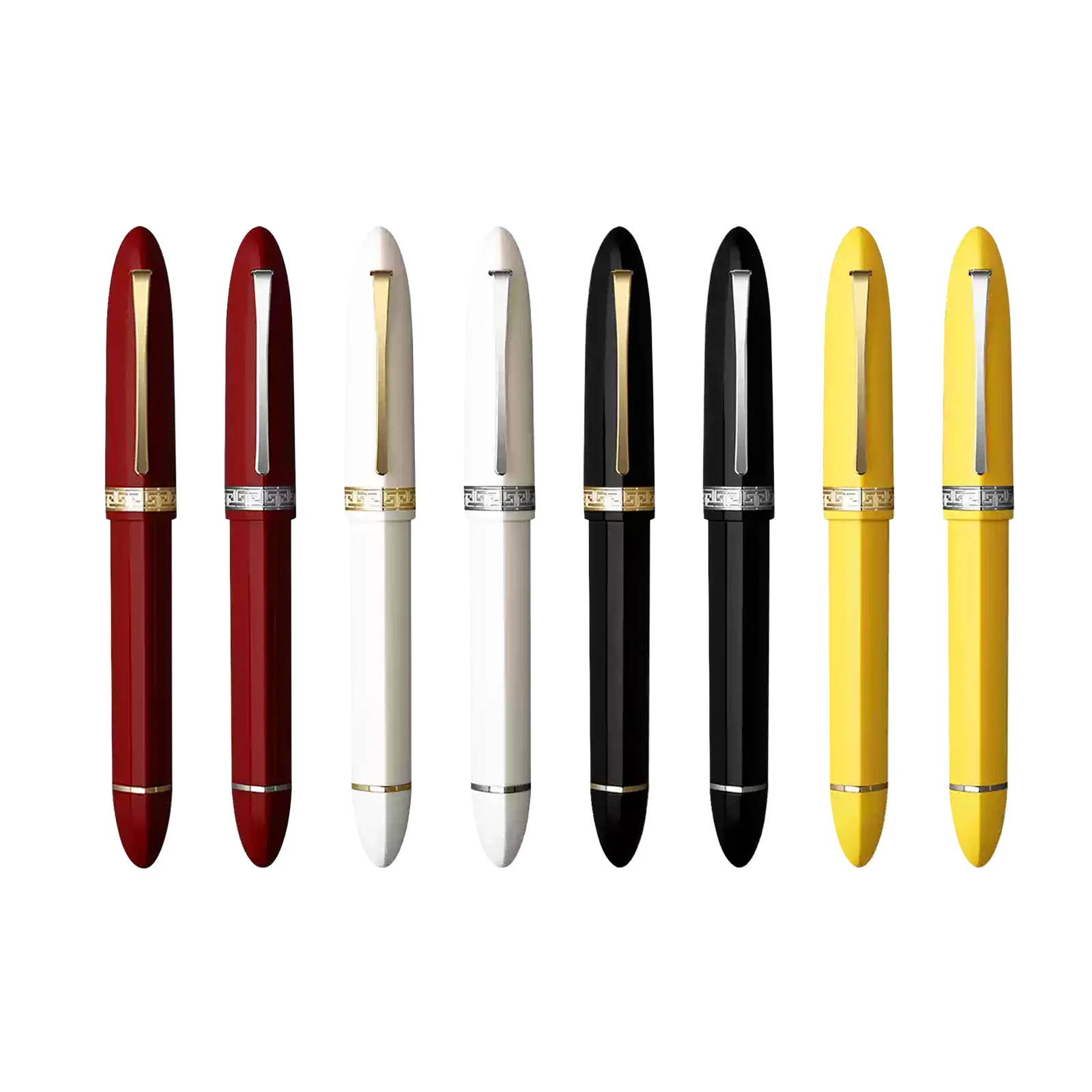 Majohn V60 Fountain Pen Triangle Piston Bead Pen Imported Nib Core Upright Posture Practice Pen Business Office Writing Gifts