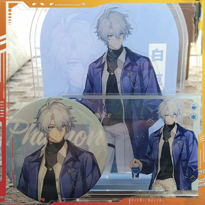 

Honkai：Star Rail Periphery Phainon Castorice Acrylic Standing Badge Acrylic Stand Decor Transparent Card Pendant Set Gift