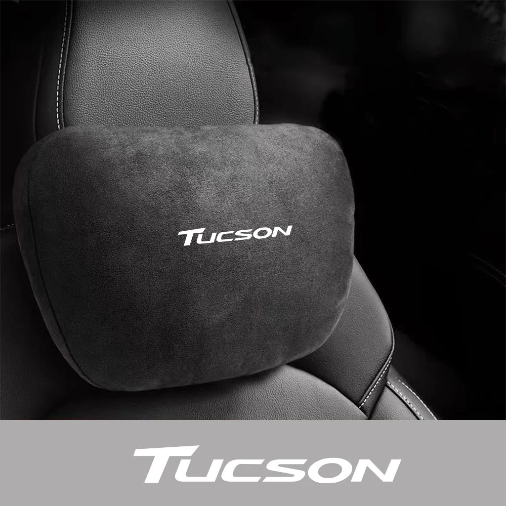 

2pcs Car Headrest Pillow Neck Shoulder Cushion For Hyundai Tucson Nx4 ix JM TL 2008 2016 2017 2019 2020 2022 Auto Accessories