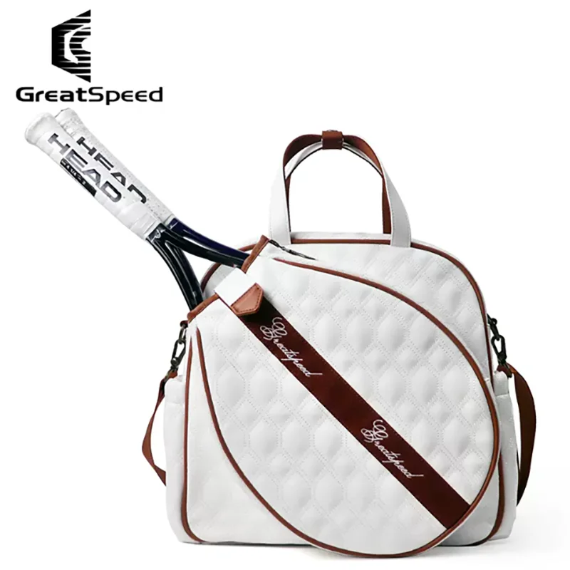 2024 New Greatspeed Tennis Badminton Raquet Sports Bag Men Women Adult Racket Pack Can Hold 2 Rackets