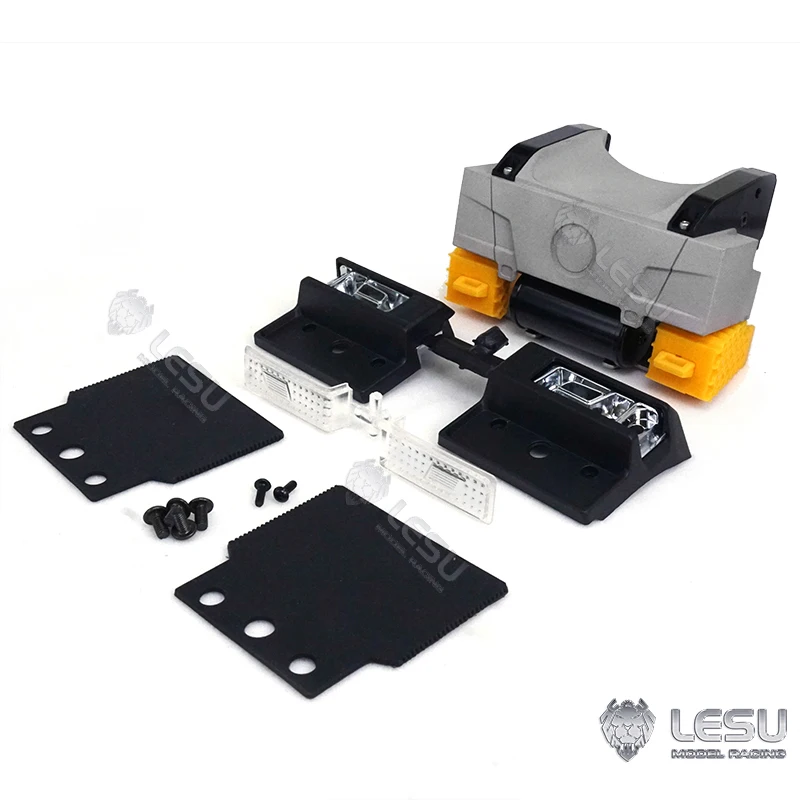 

LESU Metal Rear Beam Bumper For R470 R620 RC 1/14 Tractor Truck Tamiyay Outdoor Toys TH02307