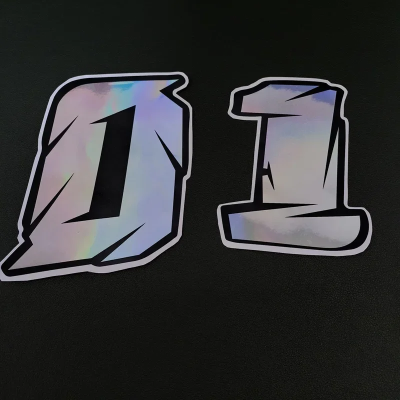 Number Decal Set 0-9 Waterproof Scratch Resistant Vinyl Sticker Car Motorcycle Bumper Fuel Tank Window Body Decor