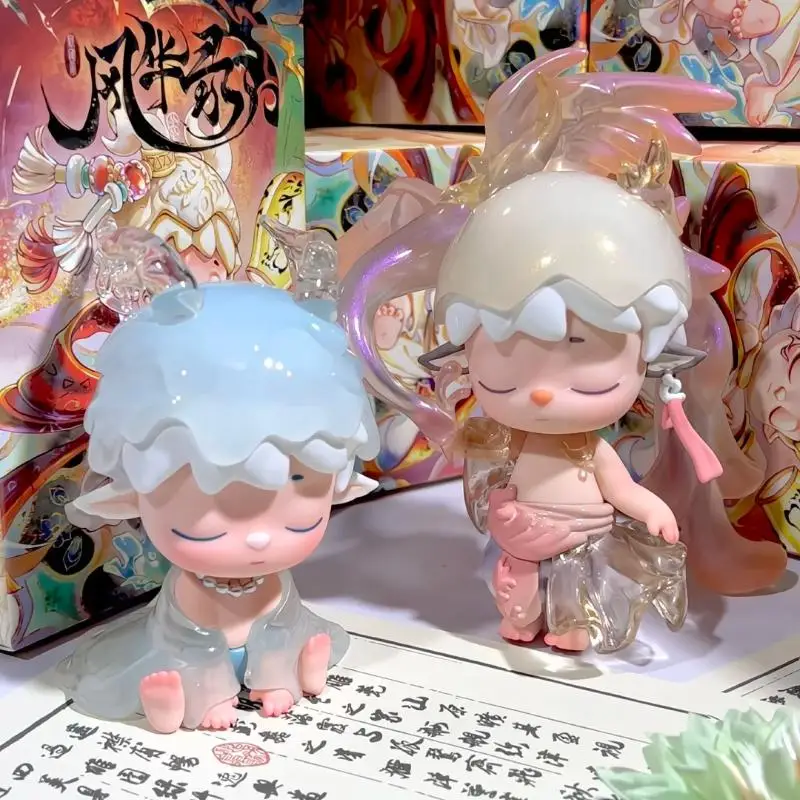 

Heyone Mimi в неокитайском стиле Records Of Splendor Series слепая коробка Kawaii аниме фигурка Mystery Box Рождественский подарок модель