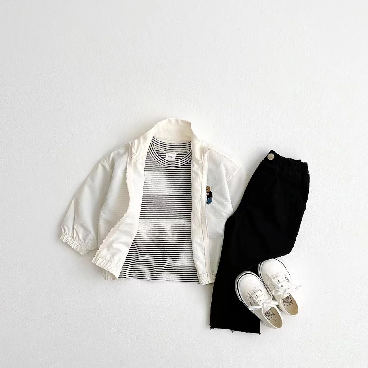 Jaket pelindung matahari tipis kartun, jaket pelindung matahari tipis untuk bayi perempuan musim semi dan panas, jaket serbaguna ritsleting untuk anak laki-laki dan perempuan