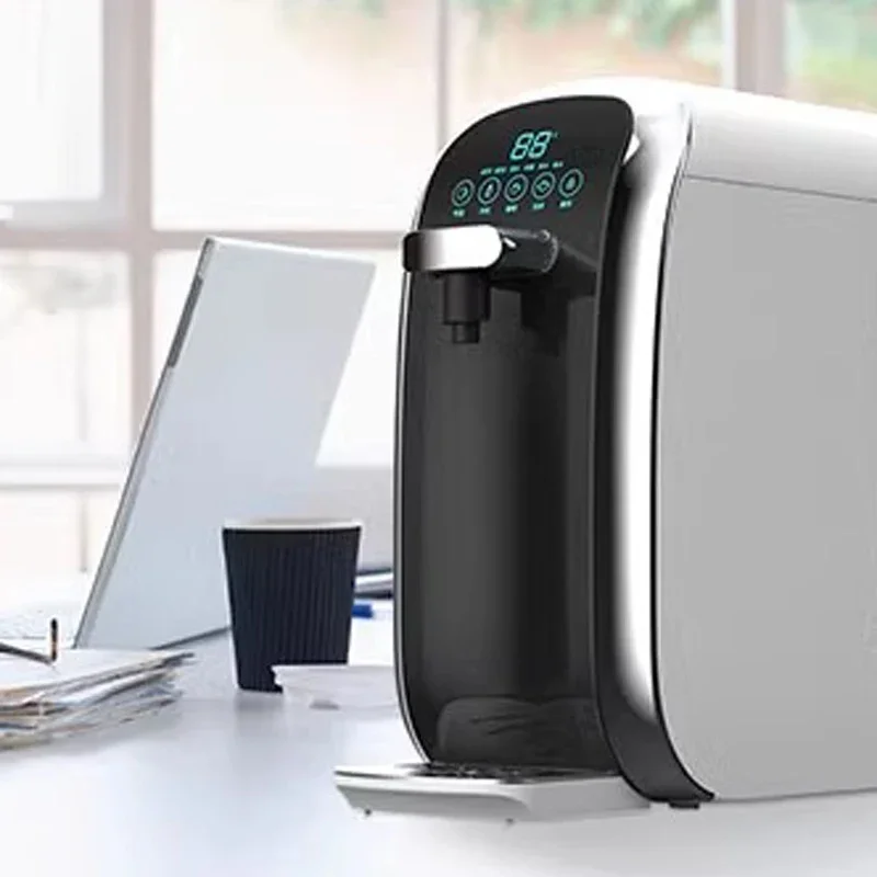 WYR2 UV كونترتوب نظام تنقية تنقية المياه بالتناضح العكسي 4 مراحل تصفية موزع مياه بدون زجاجات