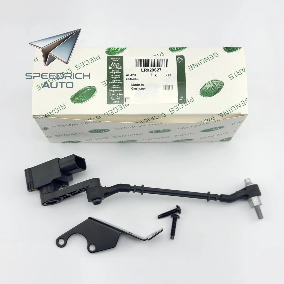 

LR020627 RQH000121 RQH500420 RQH500421 RQW000010 Vehicle Height Sensor for Land Rover 2002 - 2009