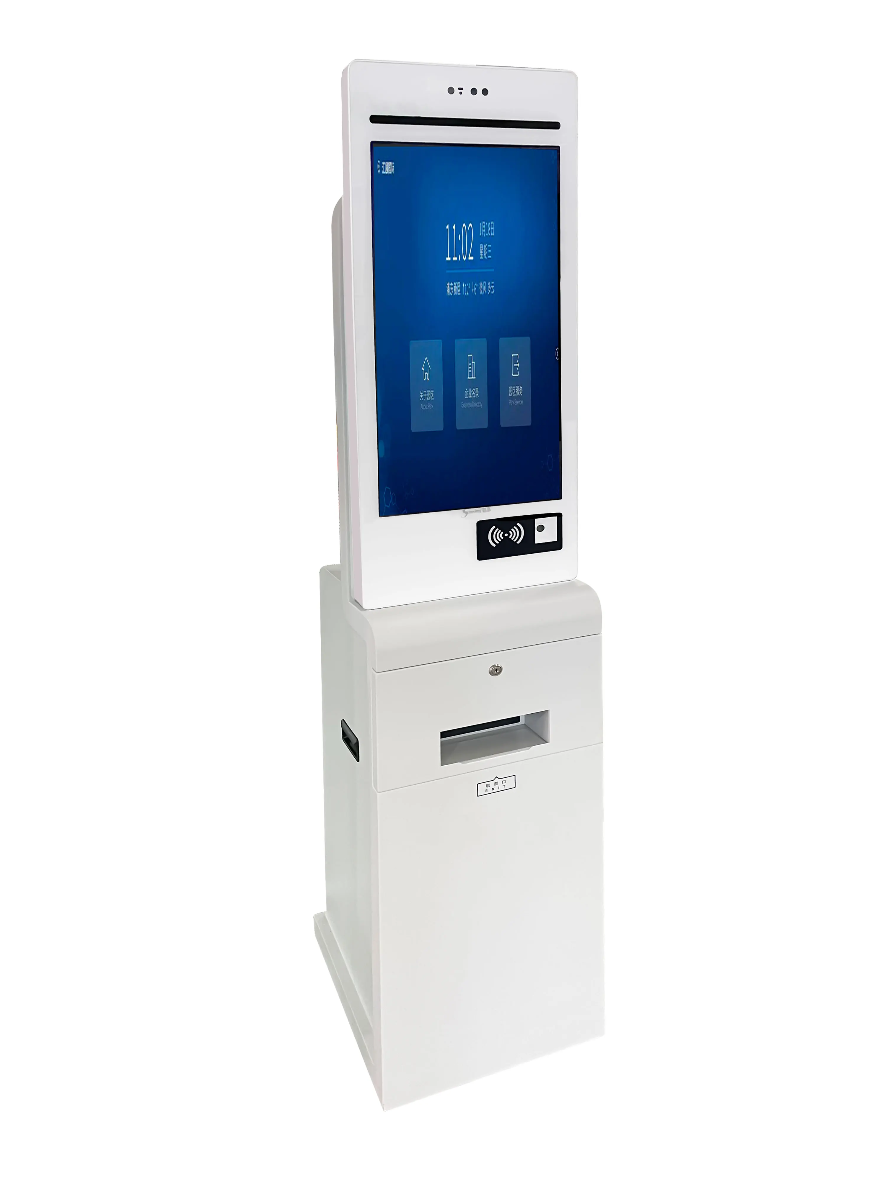 Self-Service Ordering Machine With Thermal Printer and Qr Code Scanner Cheap Payment Kiosk Restaurant