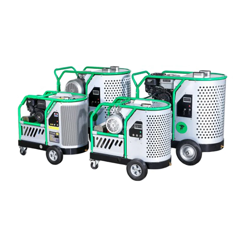 DHBC-18/10DT-4T4 Hidrolavadora 2600psi Industrial Hot Water Cleaning Steam Cleaner Petrol High Pressure Cleaners Washer