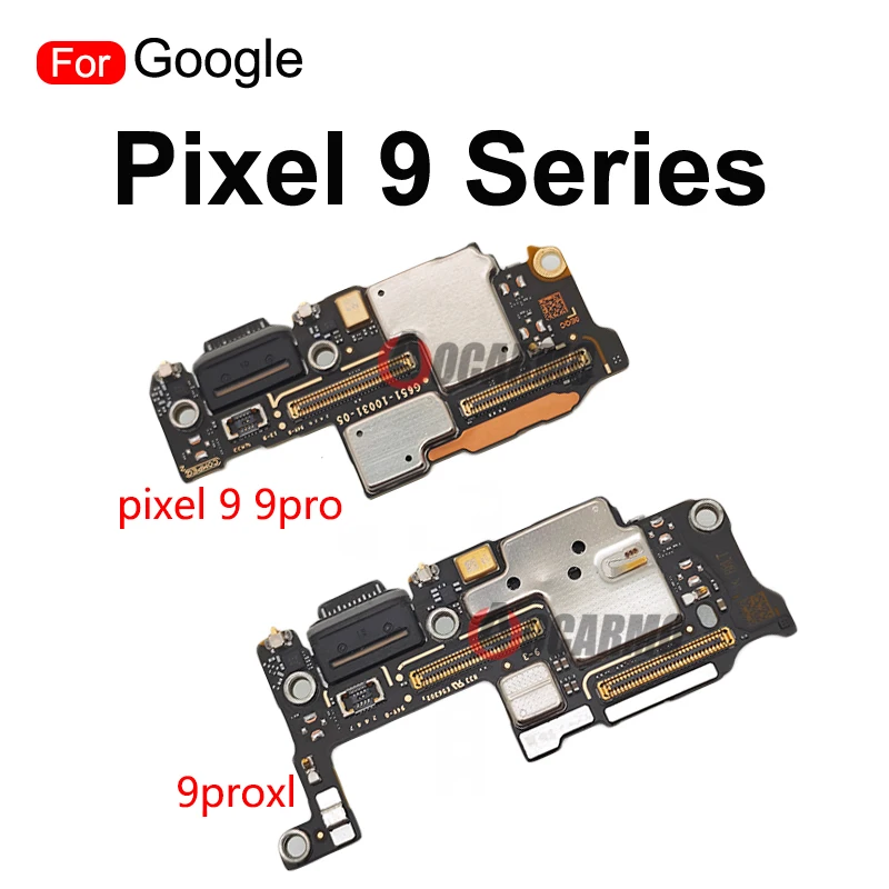 1Pcs For Google Pixel 9 Pro Fold 9ProXL Charging Port Charger Dock Sim Card Reader Holder Flex Cable Repair Parts