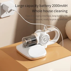 Handheld wireless aspirator, mites remover home bed mattress sofa rug, deep cleaning machine, 5 in 1 6 MAIN SALES ROBOT ASPIRED - №4